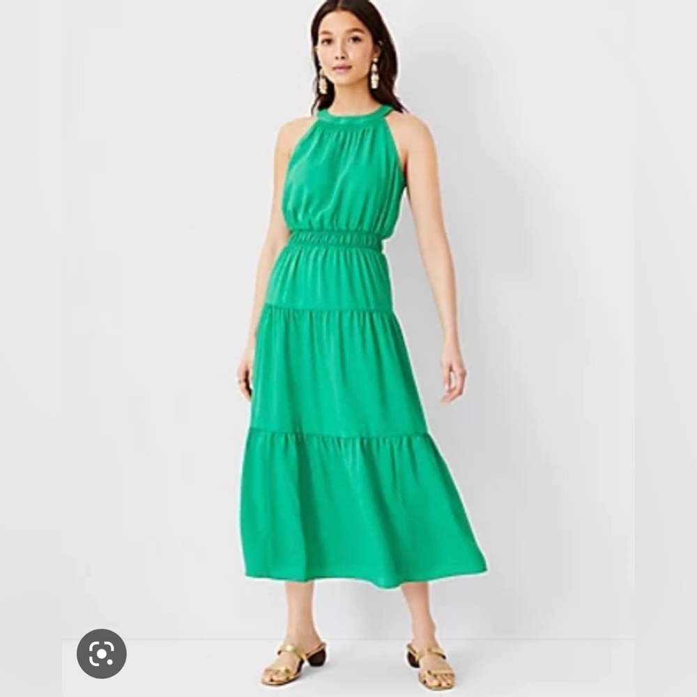 Ann Taylor tiered maxi dress